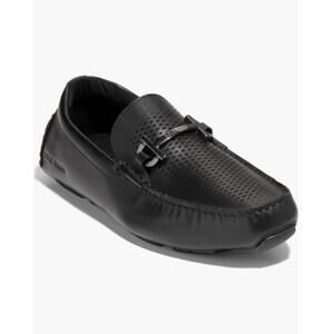 Cole Haan Men's Grand Laser Bit Driving Loafers Black Leather Men size 9 M
